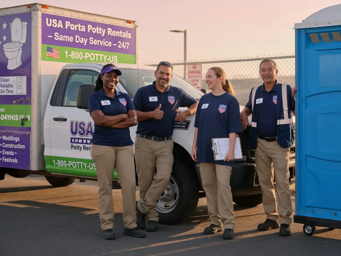 Porta Potty Rental company in Atascadero, CA
